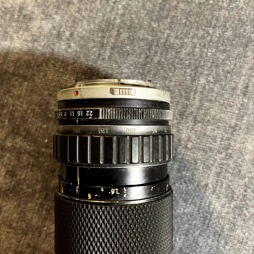 Lot of 2 Olympus OM-System Zuiko Auto-S 50mm f/1.4 and 75-150mm f/4 *Untested*